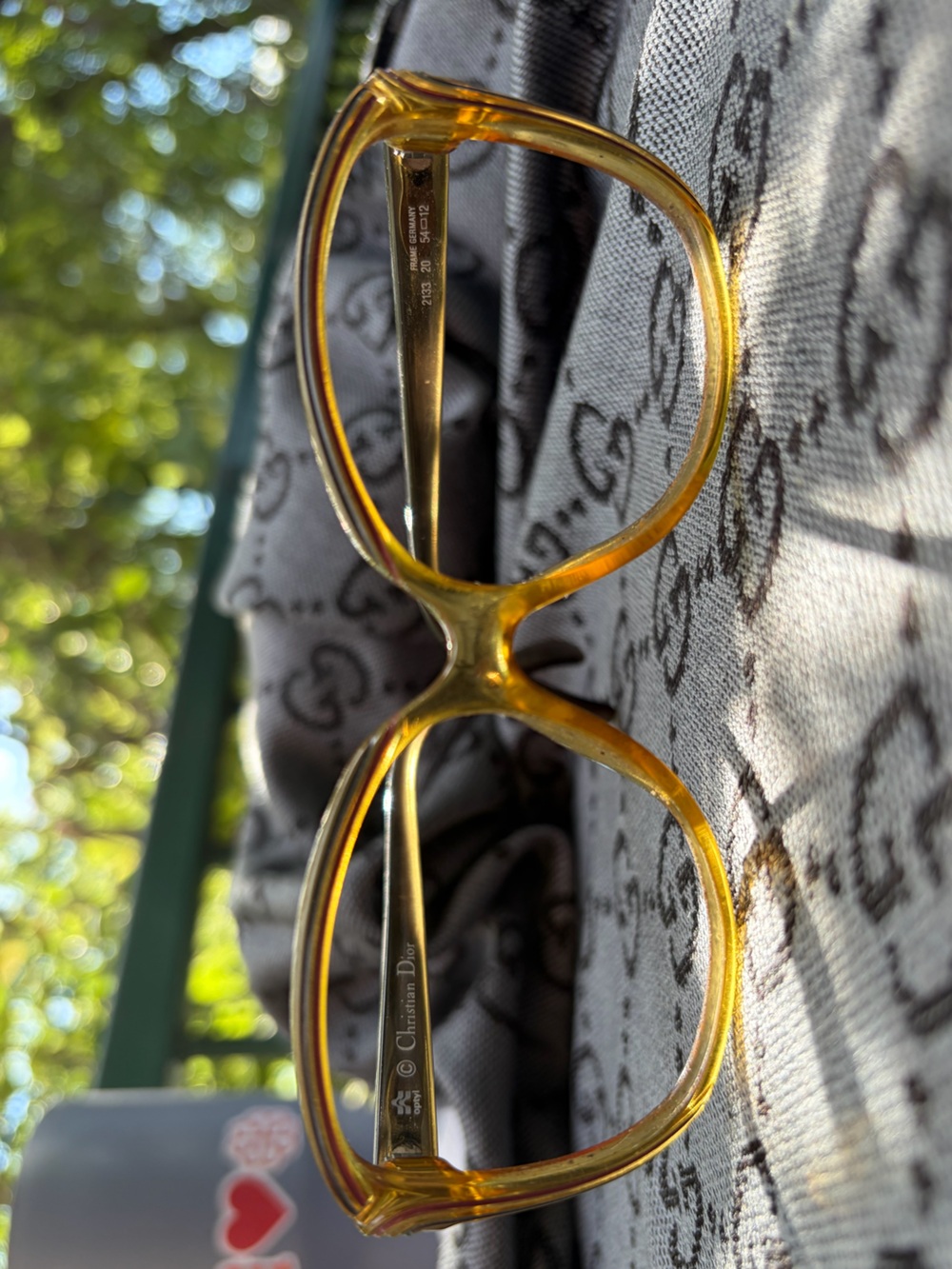 Vintage 80s Dior eyeglasses